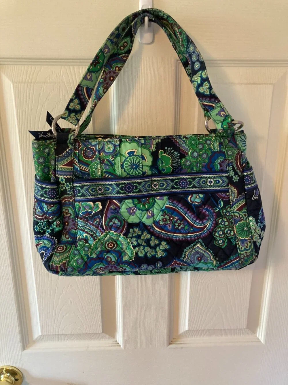 Vera Bradley Blue Rhapsody Shoulder Bag Purse Retired